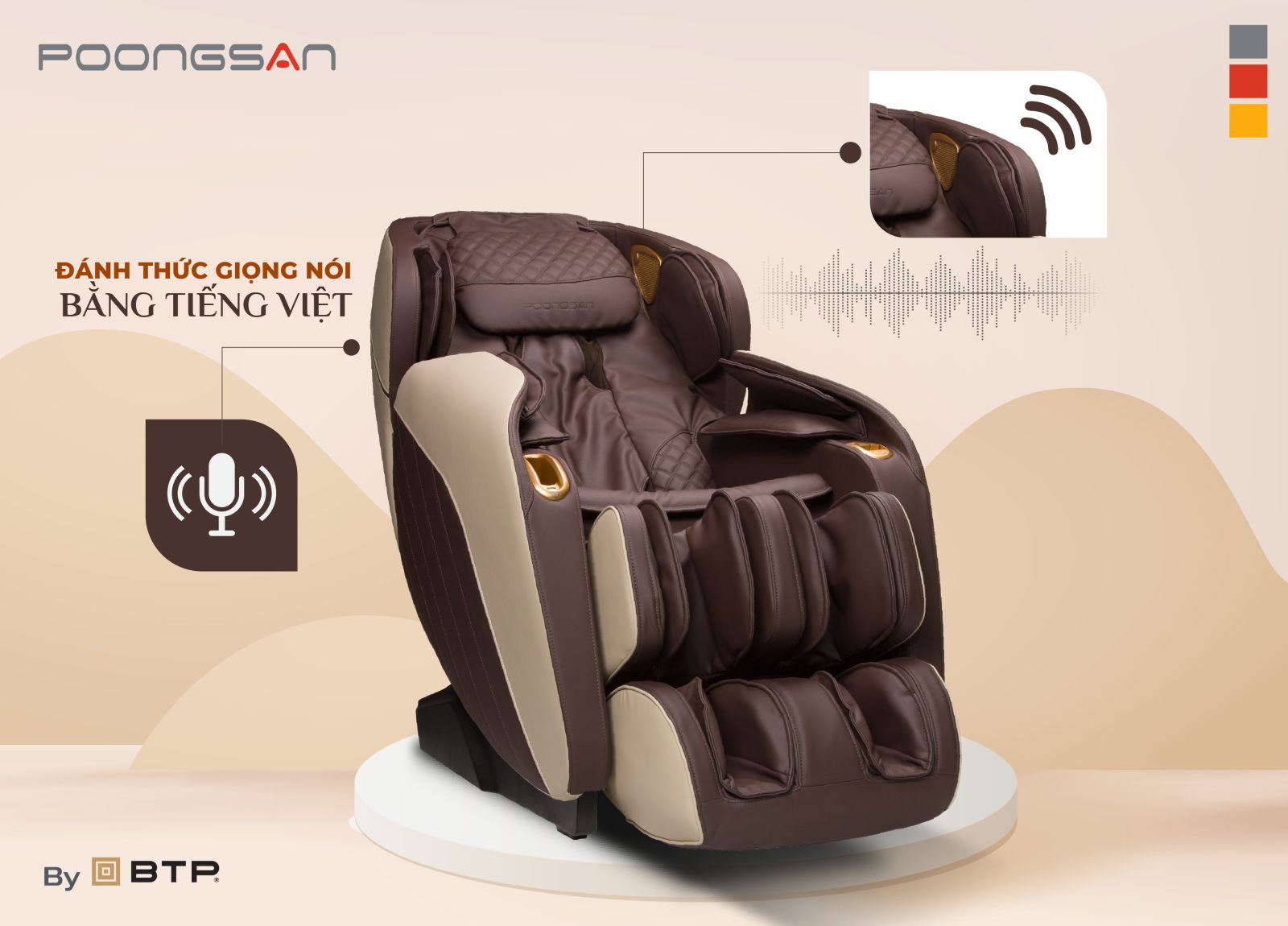 Điều khiển ghế bằng giọng nói bằng tiếng Việt nâng cao Điều khiển ghế bằng giọng nói bằng tiếng Việt nâng cao